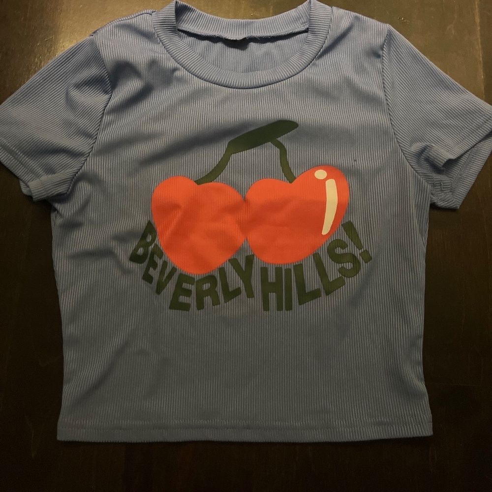 “Beverly Hills” Graphic Baby Tee